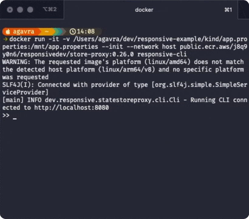 Responsive CLI